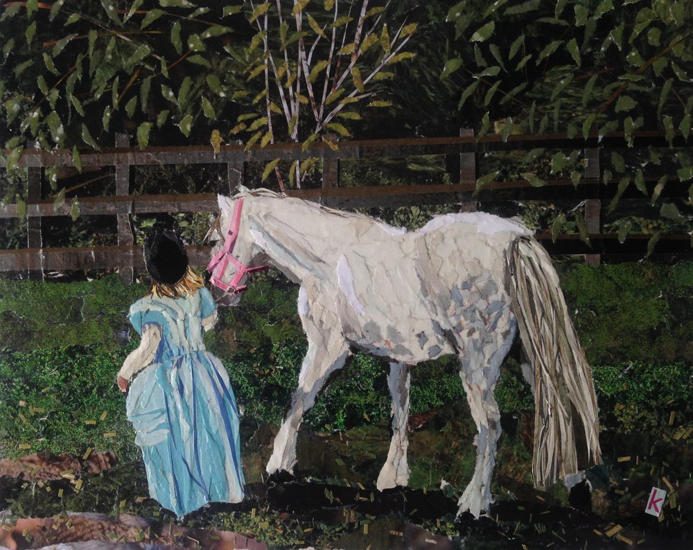 Vamos fingir - a princesa e seu cavalo de Kirstie Adamson