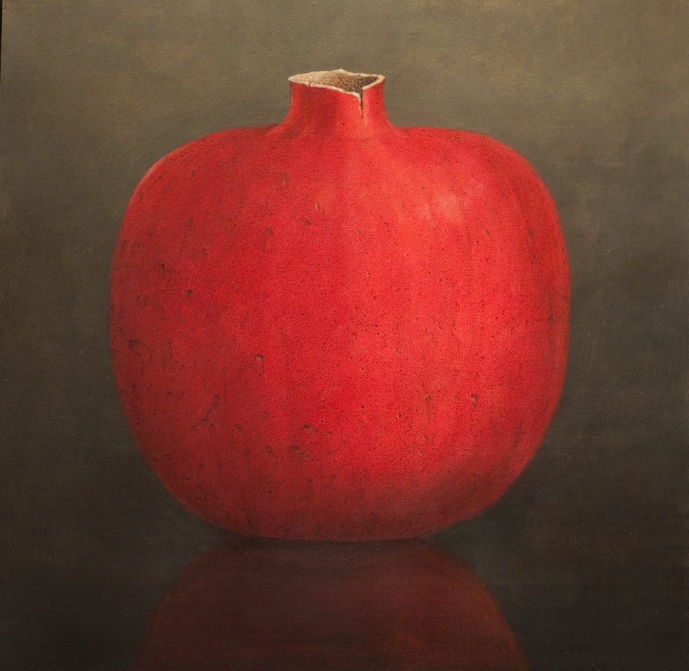Romã, 2010 (acrílico sobre tela) de Lincoln Seligman