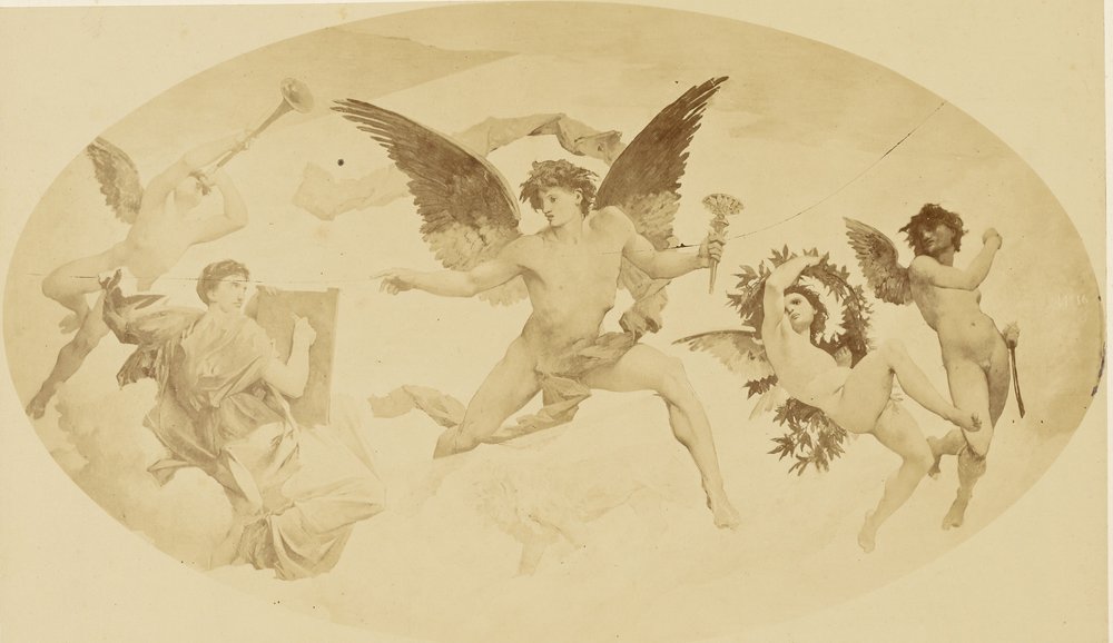 Teto: O Zodíaco de Louis-Emile Durandelle