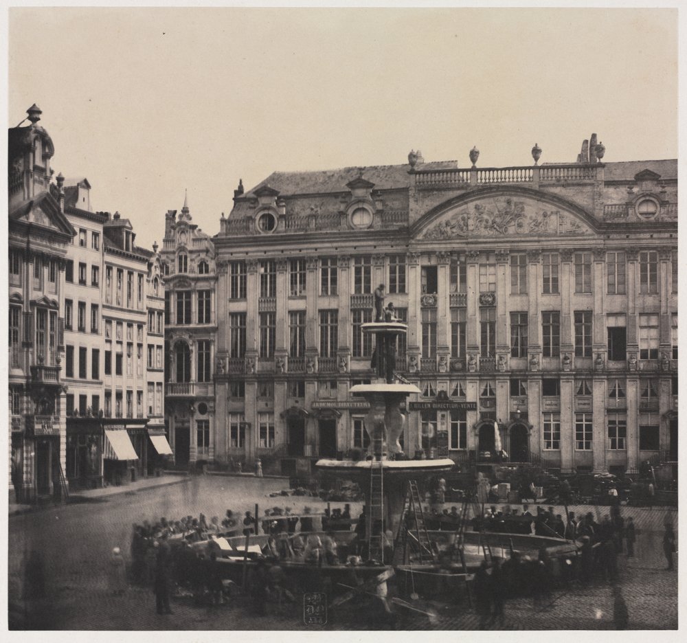 Sem título (Construção de Fonte Comemorativa) de Louis Pierre Theophile Dubois de Nehaut