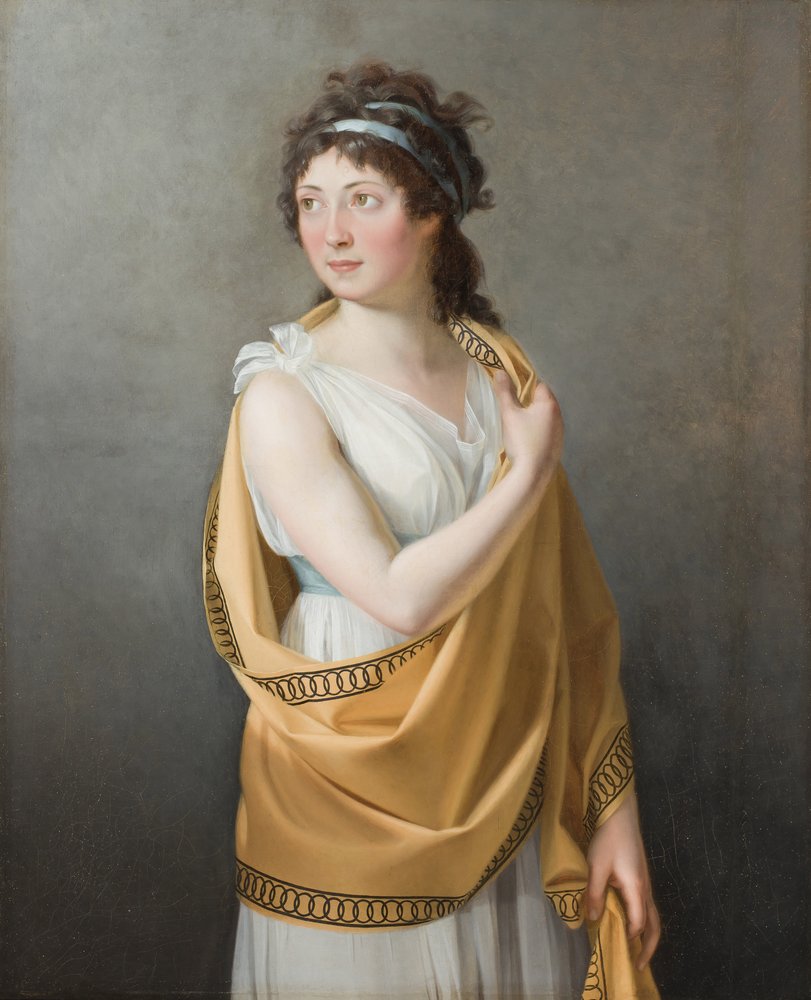 Retrato de uma senhora, c.1799 de Marie Guilhelmine Benoist