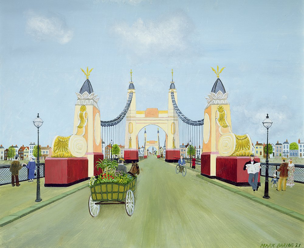 Ponte de Hammersmith | Mark Baring | Impressão de arte