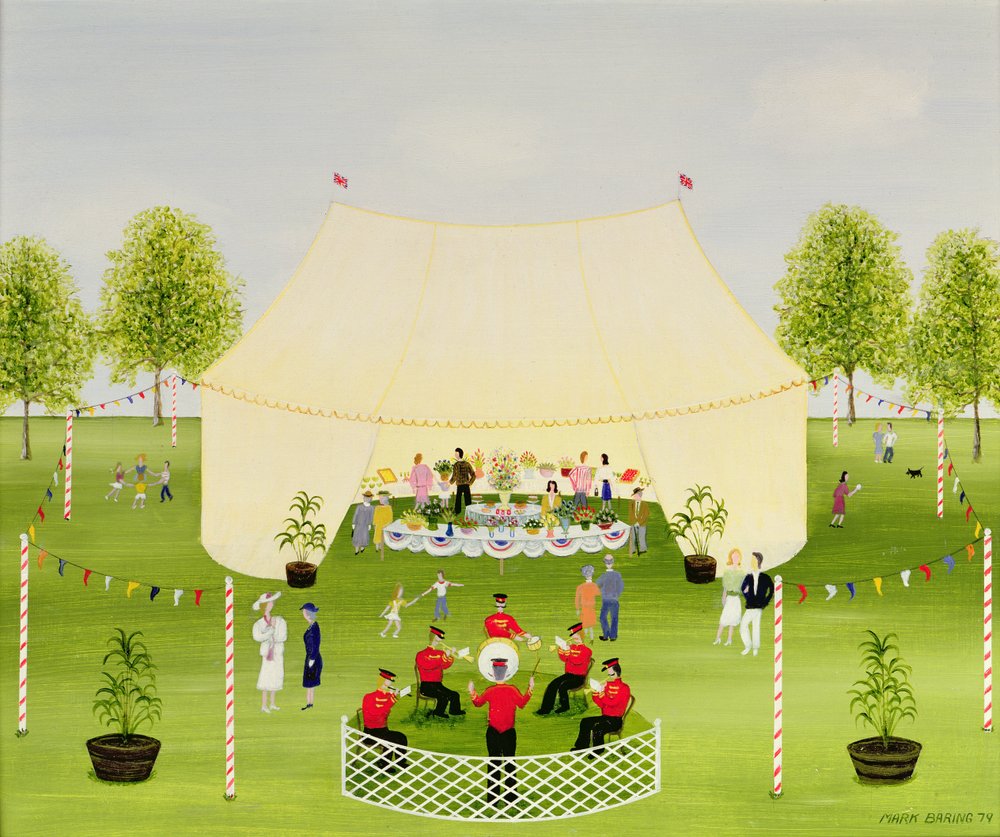 A festa no jardim | Mark Baring | Impressão de arte
