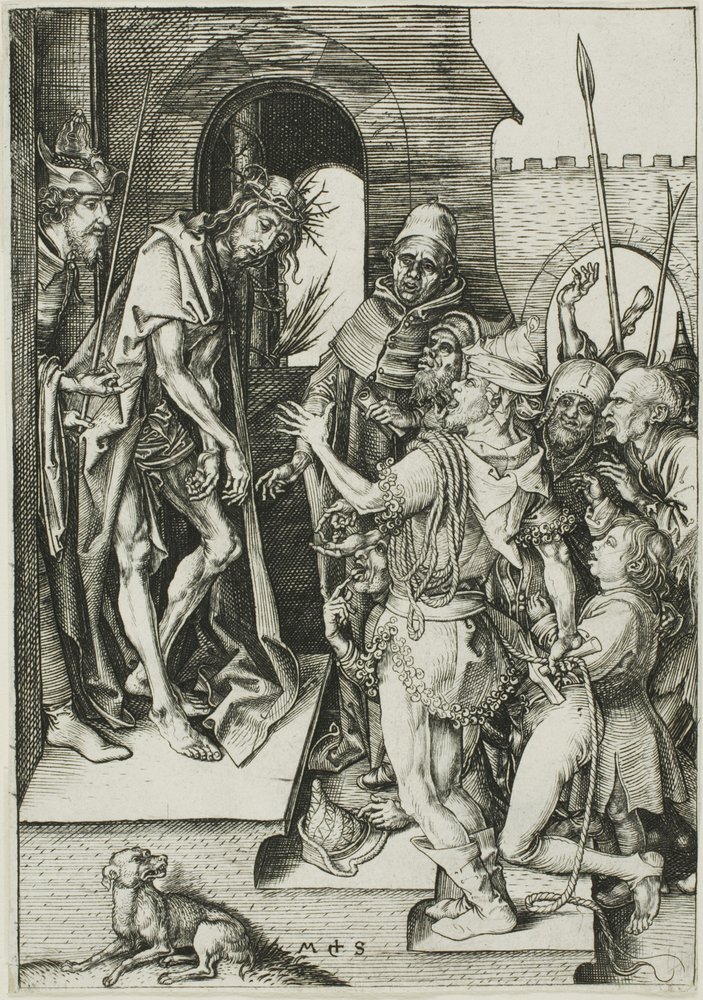 Ecce Homo, de A Paixão de Martin Schongauer