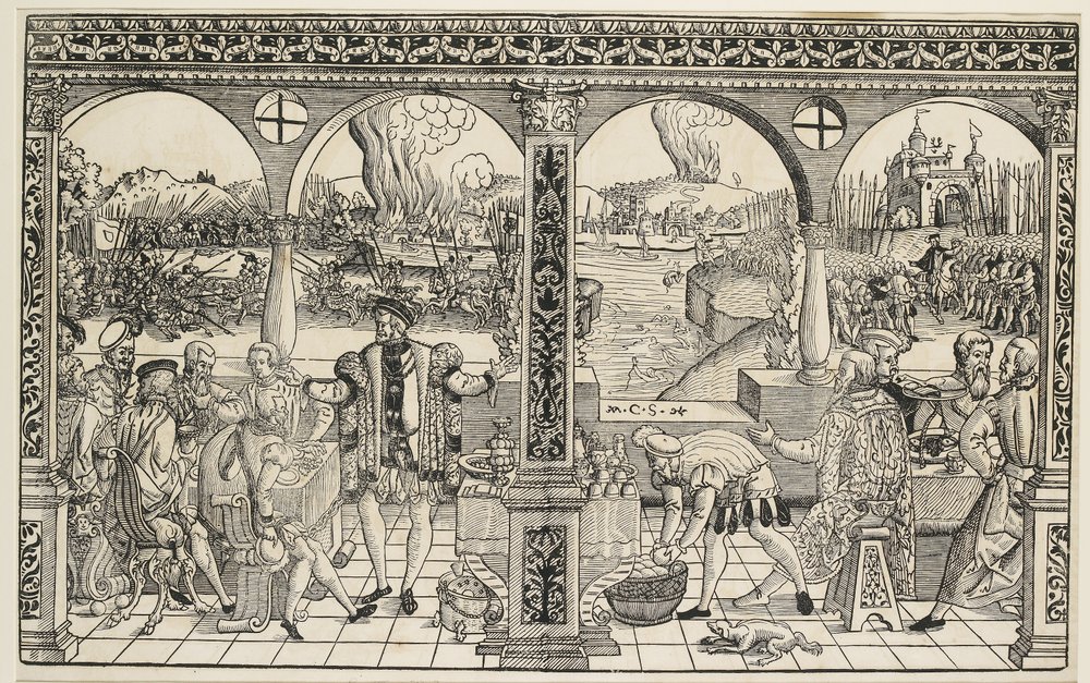 A História do Eleitor Friedrich I Palatine de Master C. S.