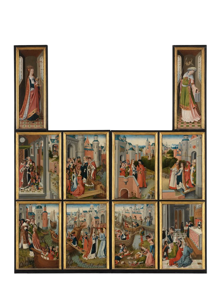A Lenda de Santa Úrsula de Master of the Legend of St. Ursula