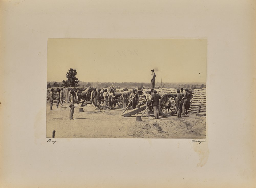 Capitão [ileg.] de Bateria de Mathew B. Brady