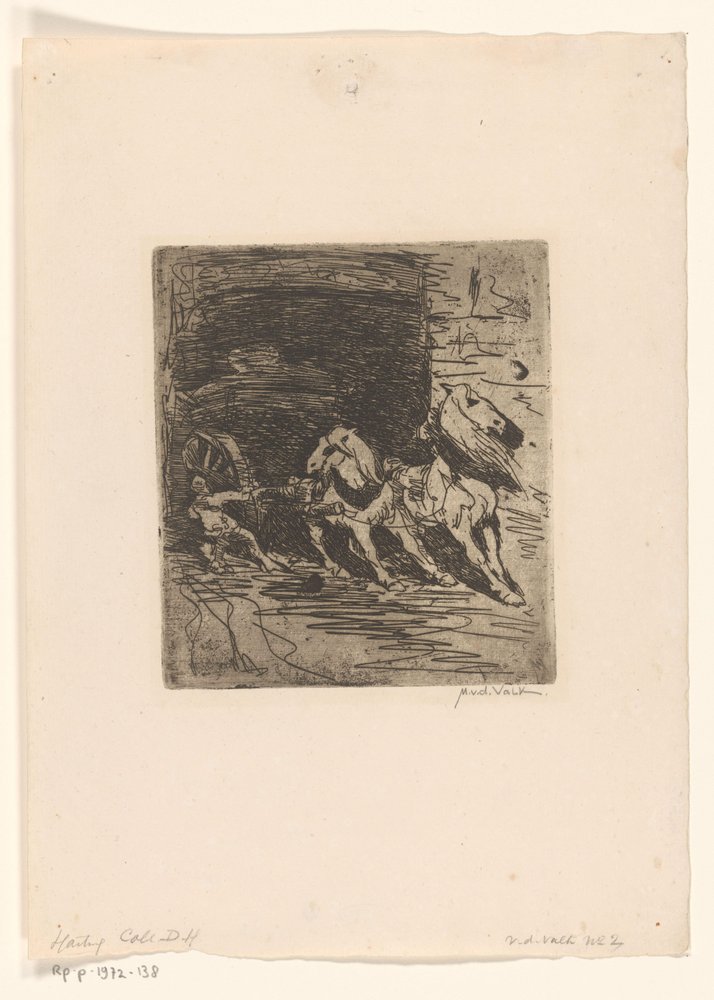 Cavalos com carroça
Carro (título original) de Maurits van der Valk (signed by artist)