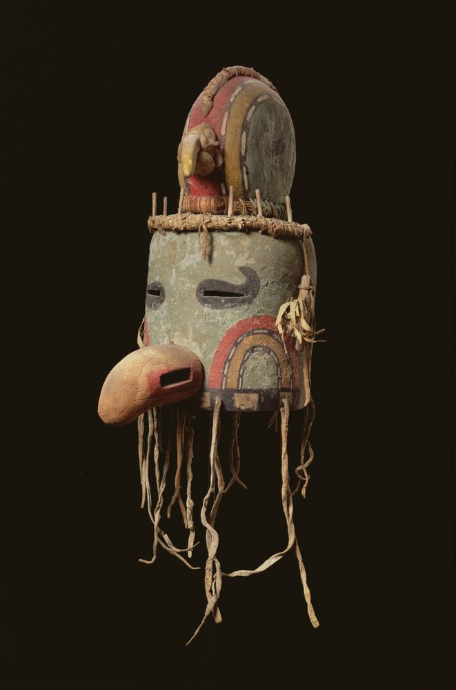 mascarar de Melanesian