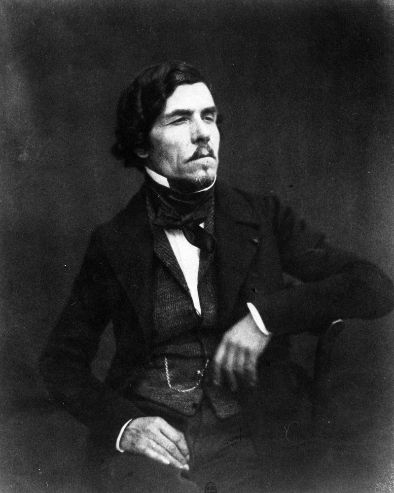 Retrato de Eugène Delacroix de Nadar