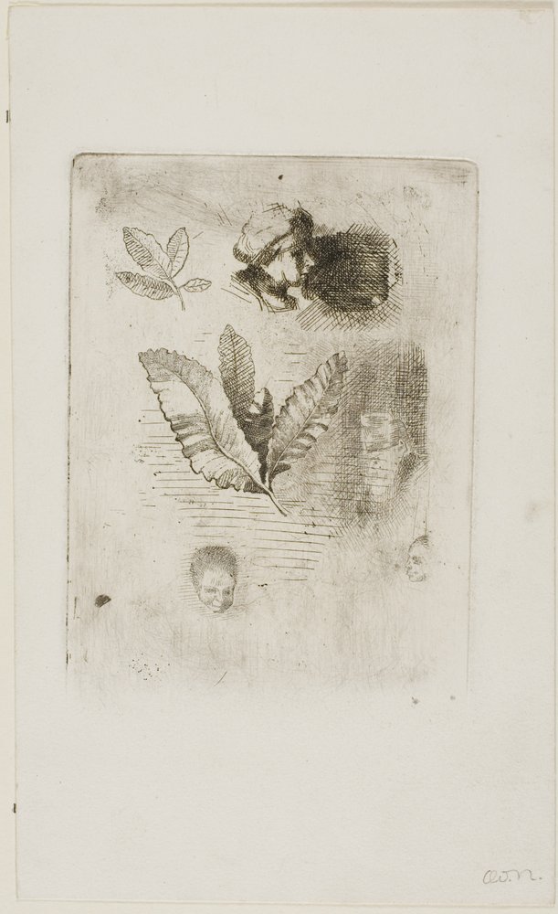 Esboços de Odilon Redon