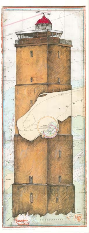 Brandaris / Terschelling / Países Baixos de Ole West