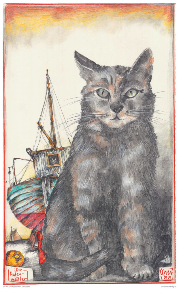 O chefe do porto (gato) de Ole West