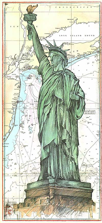 Estátua da Liberdade de Ole West