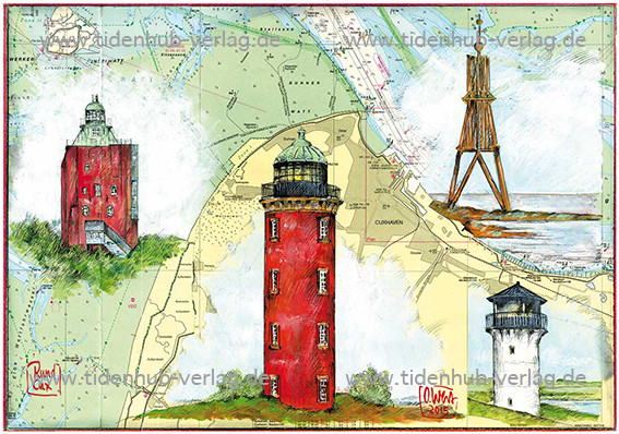 À volta de Cux (Cuxhaven) de Ole West