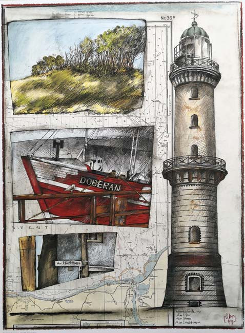 Warnemünde, pequeno de Ole West