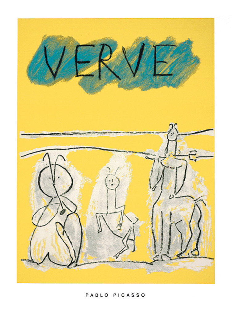 Capa da revista Verve, 1951 de Pablo Picasso