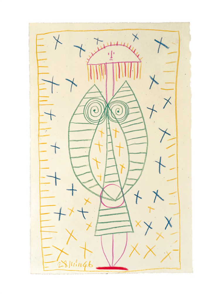 Mulher em pé (Ki. 2) de Pablo Picasso