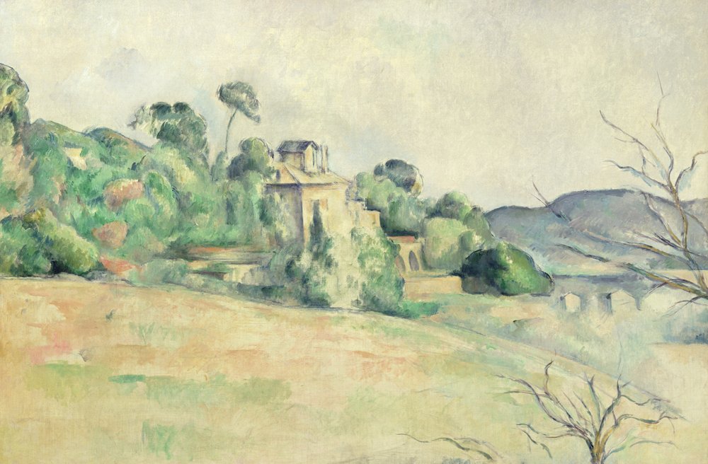 Paisagem no Midi, c.1885-87 de Paul Cézanne