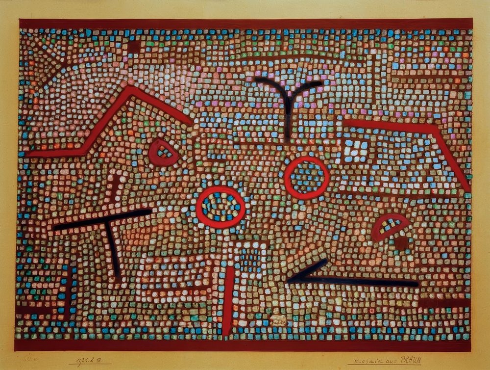 Mosaico de Prhun de Paul Klee