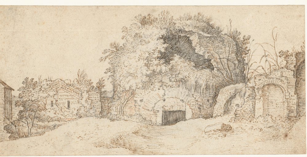 Ruínas antigas de Paul Bril