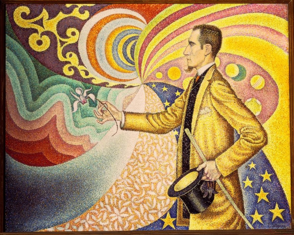 Retrato de Felix Feneon | Paul Signac | Impressão de arte
