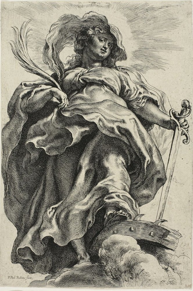 Santa Catarina de Alexandria de Peter Paul Rubens