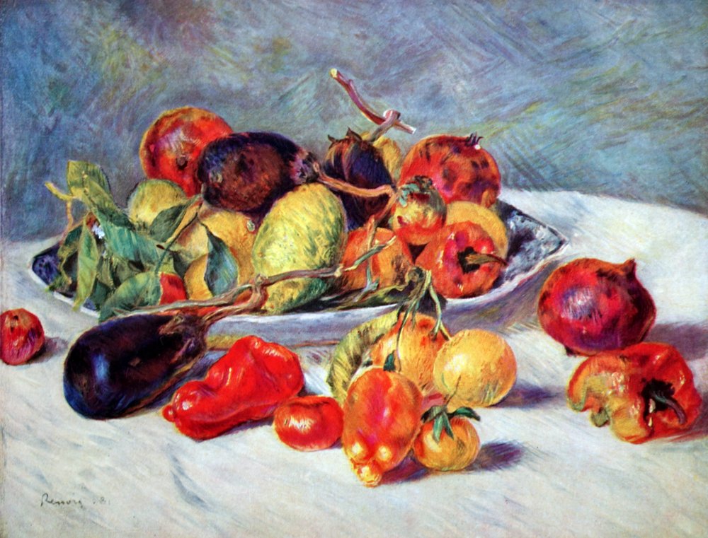 Frutos do Midi de Pierre-Auguste Renoir