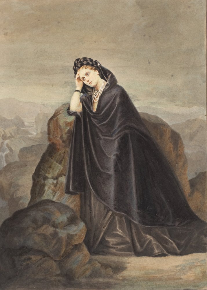 Beatrix, 1856-57, impresso em 1861-67 | Impressão de arte