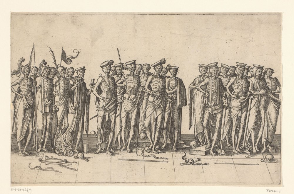 Procissão dos Mortos de Pieter van der Borcht (I)