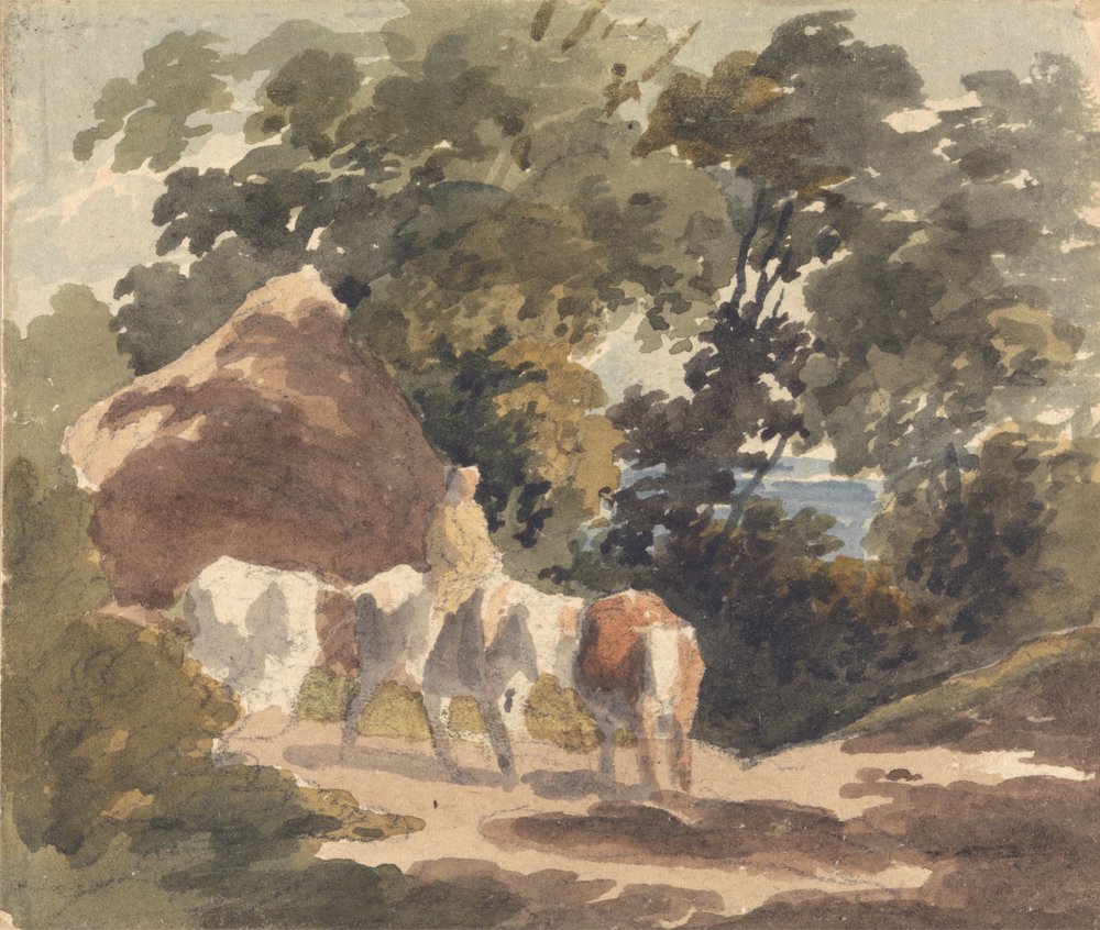 Reminiscência de Gainsborough de Robert Hills