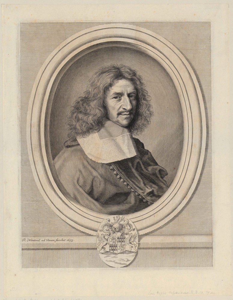 Retrato de Louis Hesselin de Robert Nanteuil