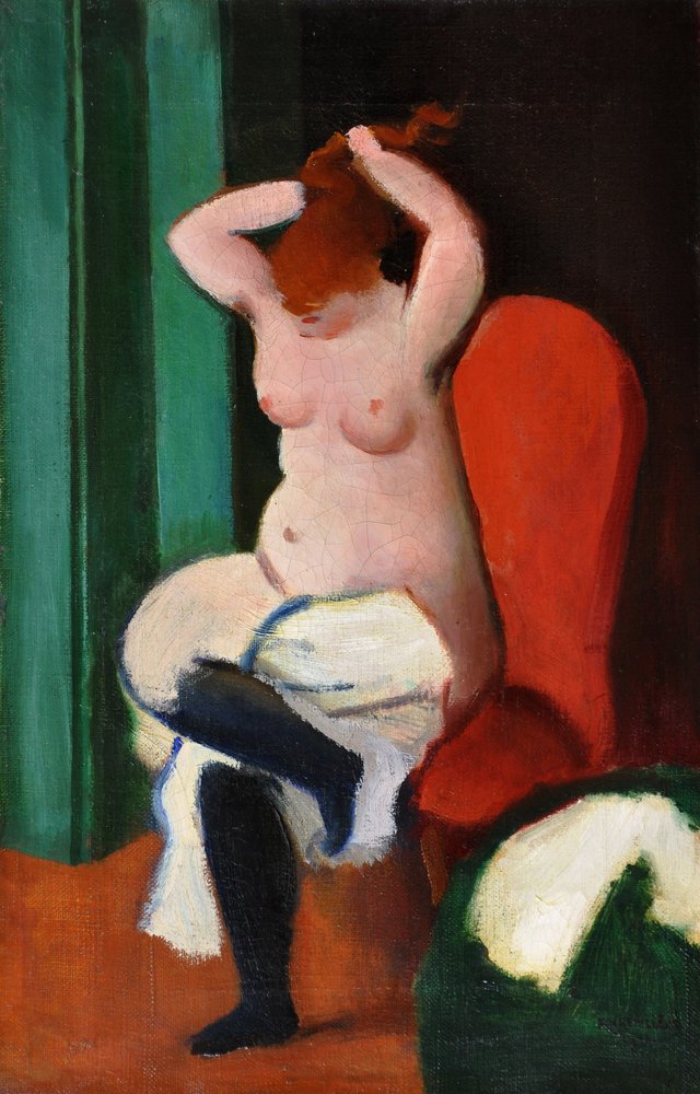 Banheiro, 1924 de Rudolf Kremlicka