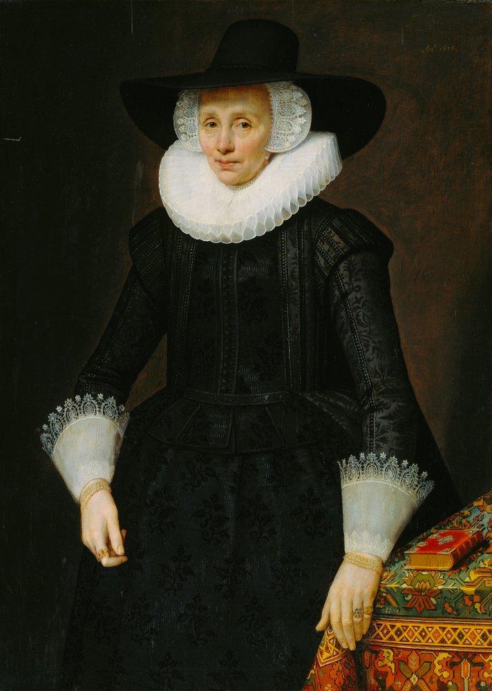 Retrato de Margarita Courten | Salomon Mesdach