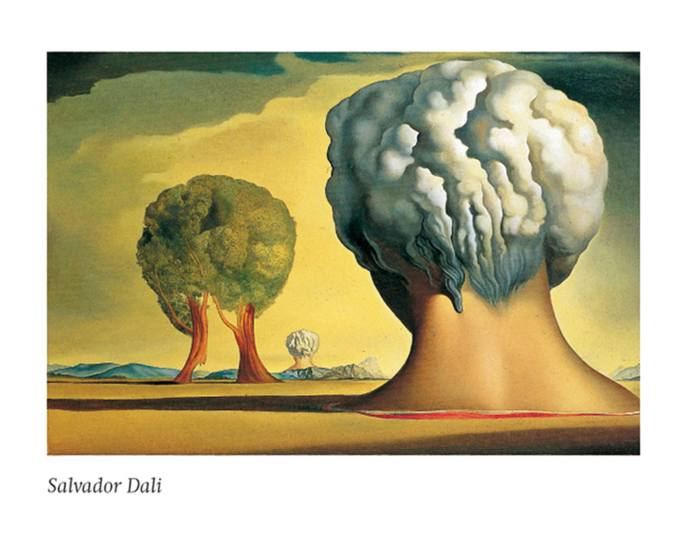 As três esfinges de Salvador Dali