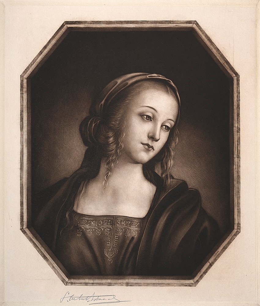 Madonna, séculos XIX e XX. de Samuel Arlent Edwards