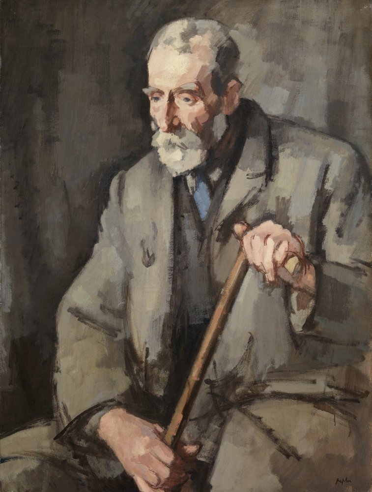 Velha Duff | Samuel John Peploe | Impressão de arte