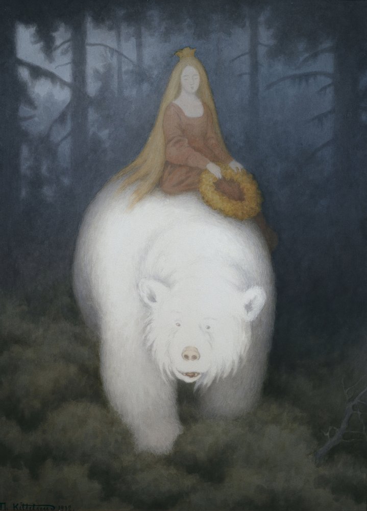 Rei Branco-Urso-Valemon, 1912. de Theodor Kittelsen