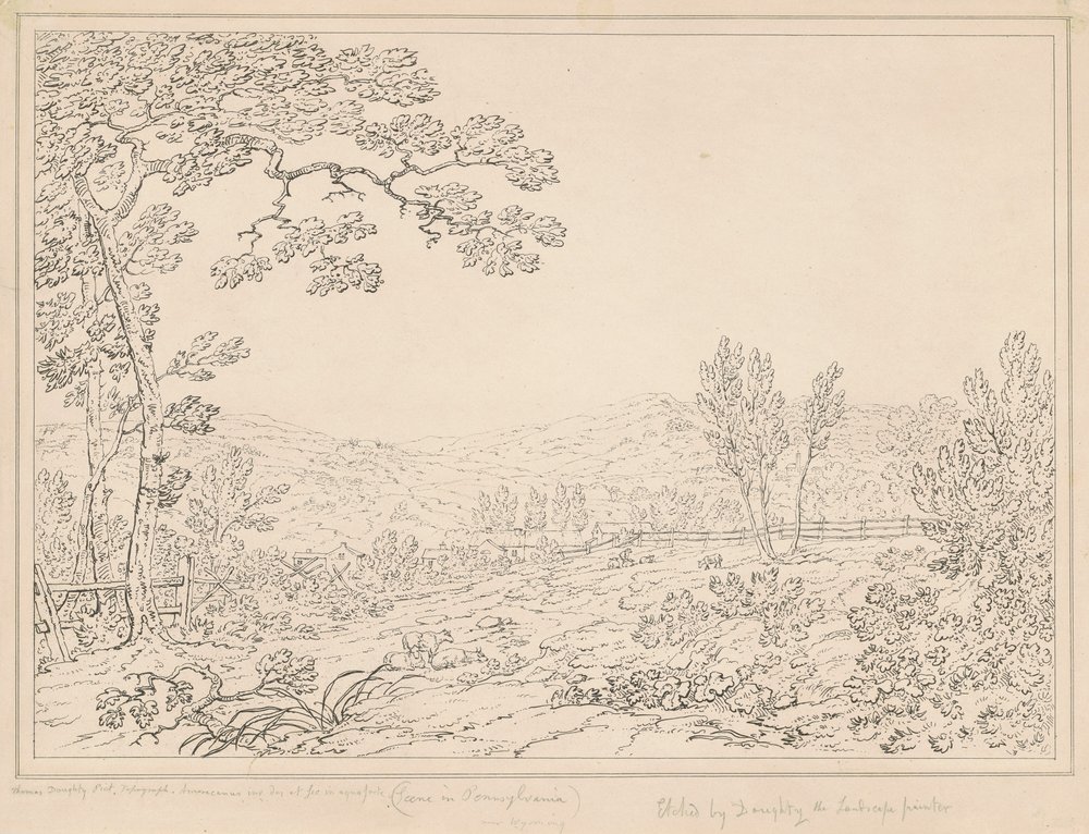 Paisagem da Pensilvânia de Thomas Doughty