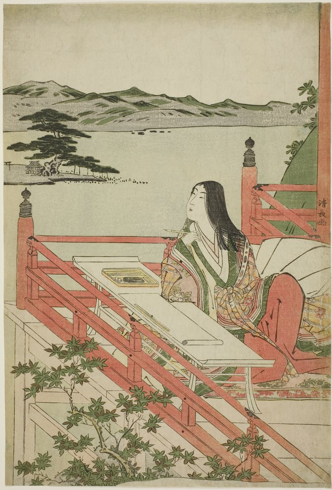 Murasaki Shikibu, 1779 1789 de Torii Kiyonaga