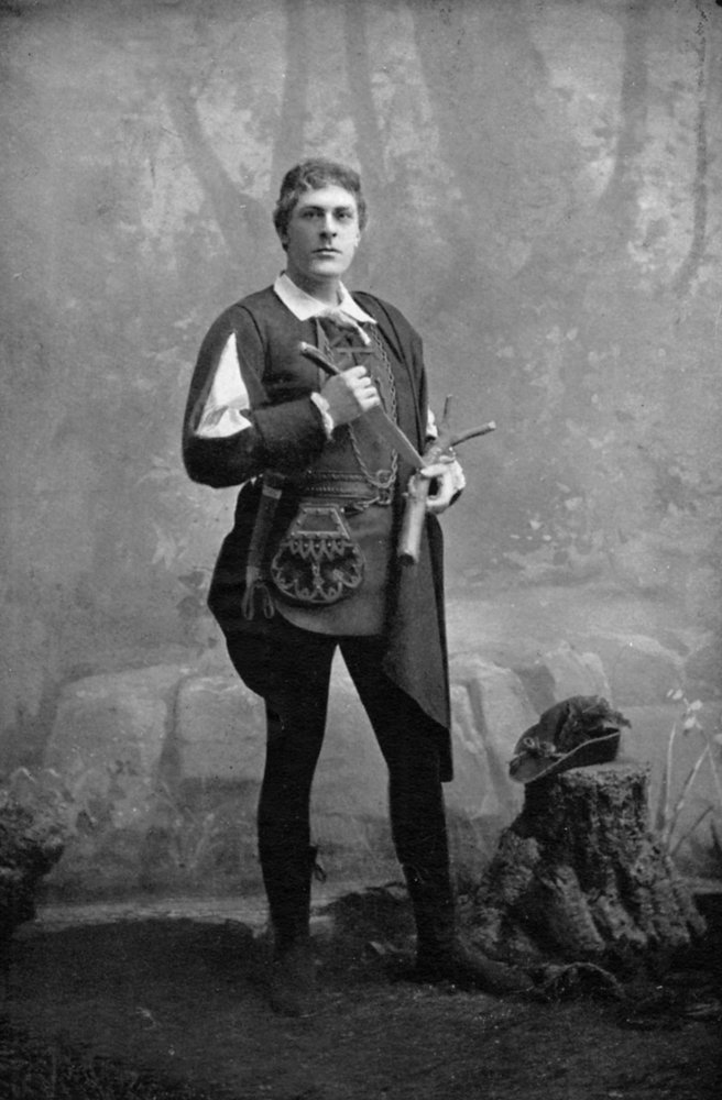 George Alexander 1858-1918, ator e gerente teatral inglês de Unbekannt