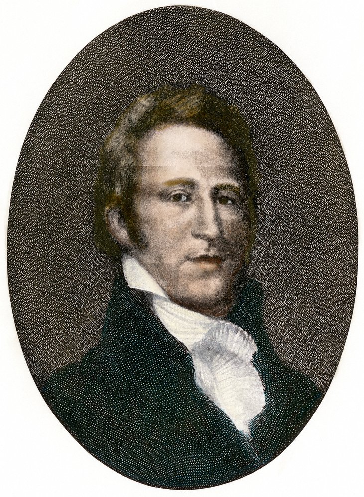Retrato de William Clark (1770 - 1838) explorador americano. de Unbekannter Künstler