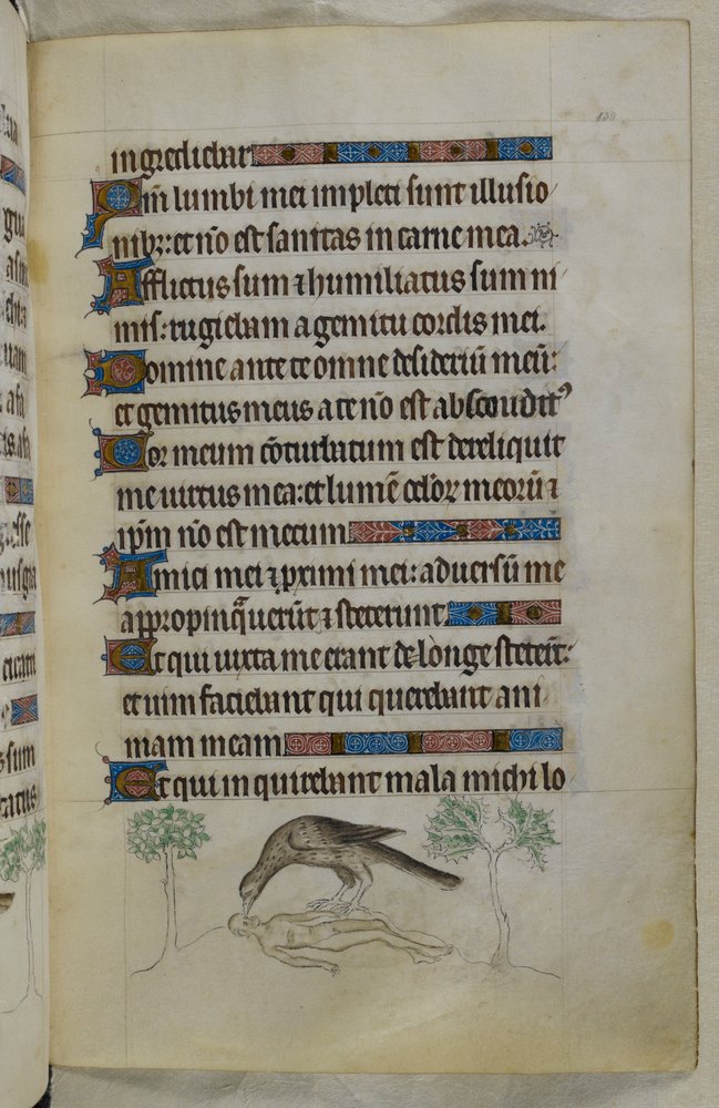Página de "O Saltério da Rainha Maria". de Unknown Artist
