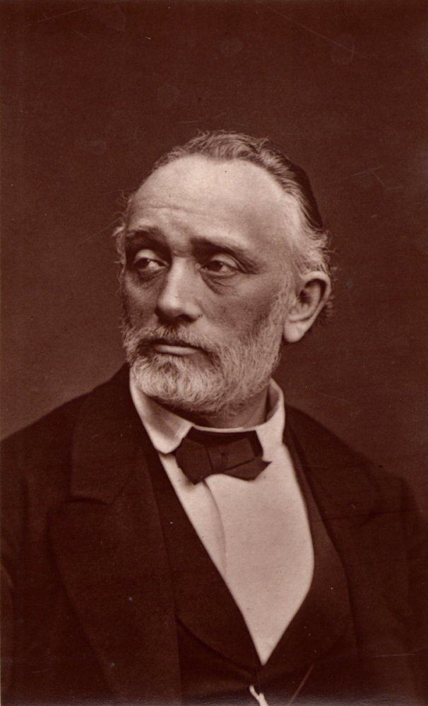 (Friedrich Karl Christian) Ludwig Buchner (1824-1899) Filósofo, fisiologista e médico alemão de Unknown photographer