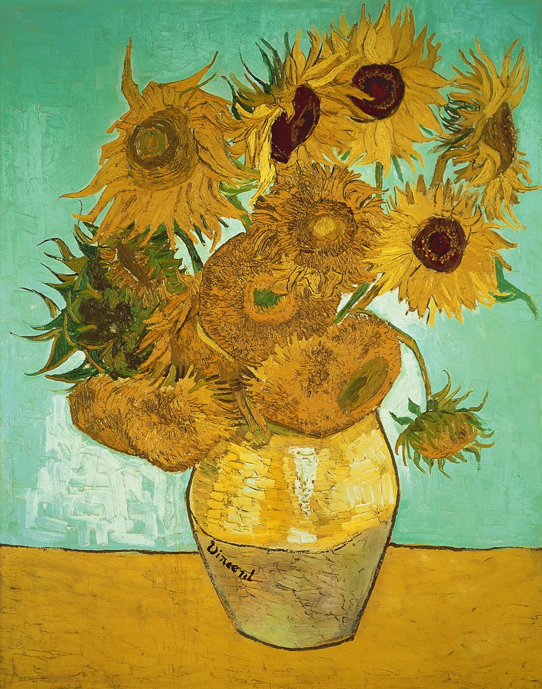 Girassóis de Vincent van Gogh