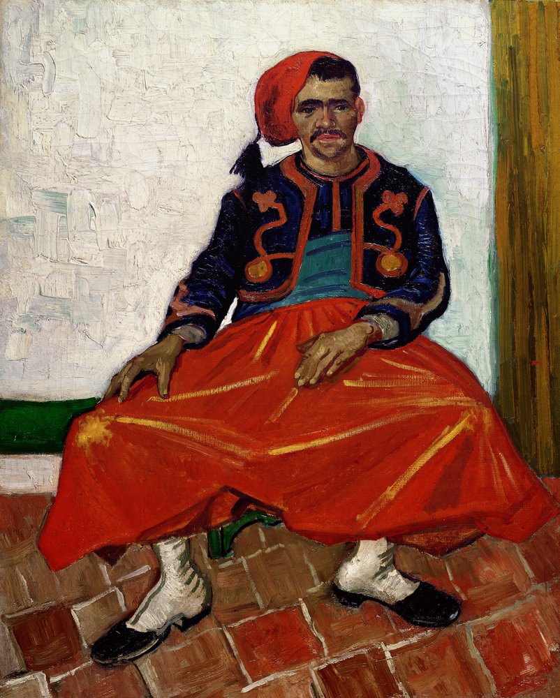 O Zouave, 1888 de Vincent van Gogh