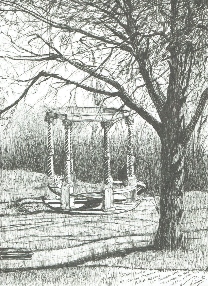 Igreja Stretton, depois dos relés de Fell, 2003 de Vincent Alexander Booth