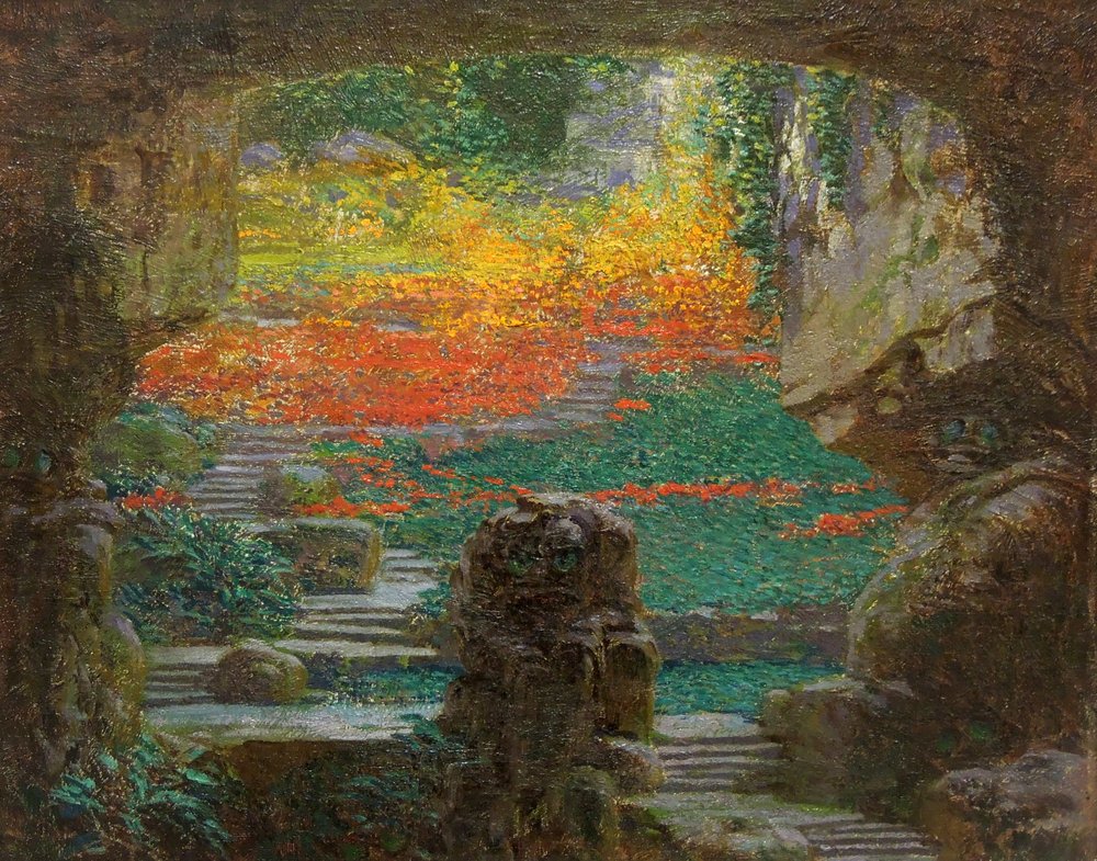 Paisagem encantada de Vítězslav Karel Mašek