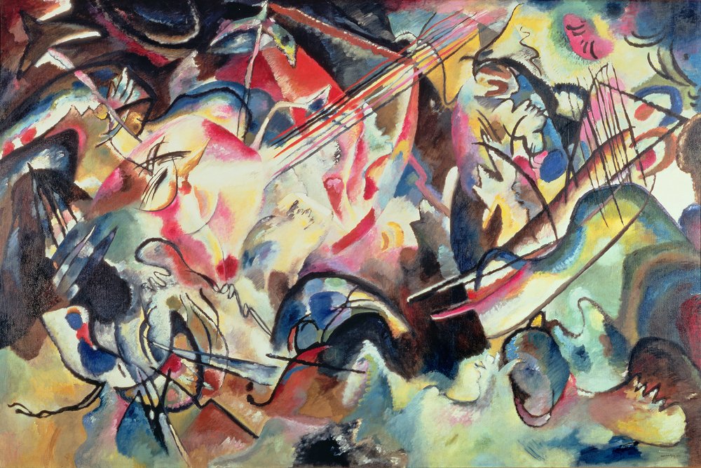 Composição n º 6, 1913 de Wassily Kandinsky