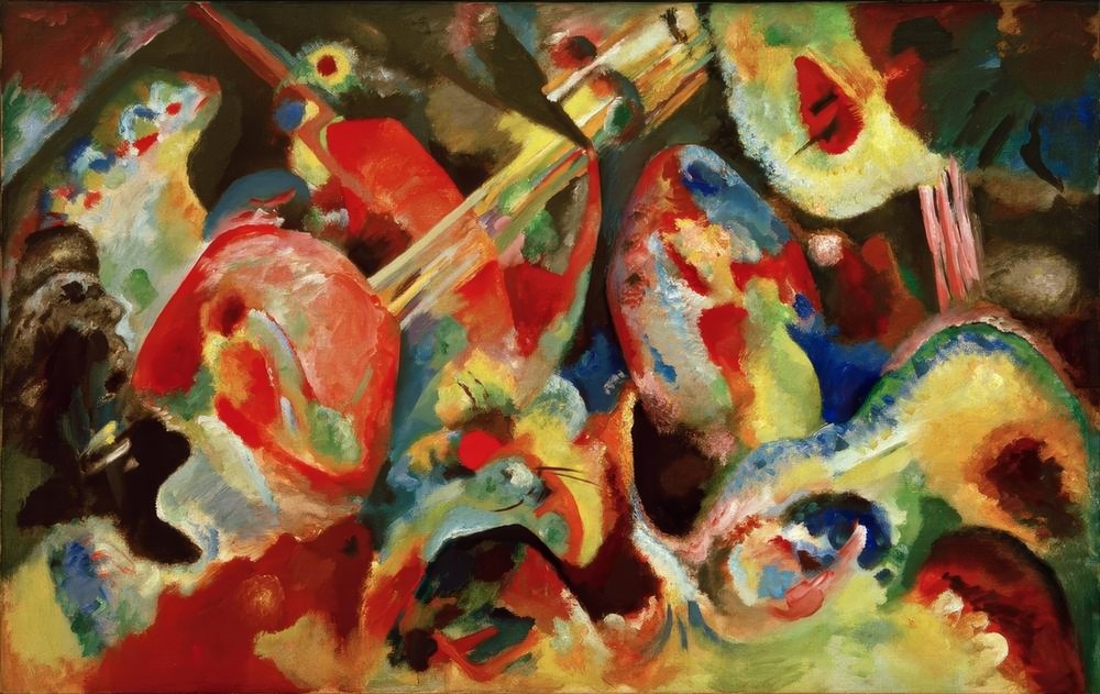 Dilúvio de improvisação de Wassily Kandinsky